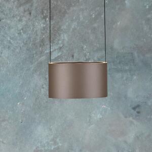 PURE LED κρεμαστό φωτιστικό Clipse, χάλκινο χρώμα Ø 20 cm CCT, 2 φώτα, ρυθμιζόμενος, Μπρούτζινο / Αντικέ ορείχαλκου, Σαλόνι / τραπεζαρία, Μέταλλο, σύγχρονο