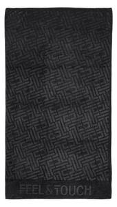 Πετσέτα Θαλάσσης (90x170) Feel & Touch Icon Black