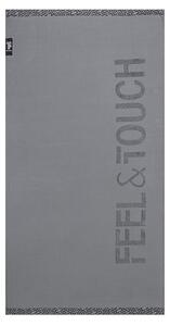 Πετσέτα Θαλάσσης (90x180) Feel & Touch Sunny Anthracite