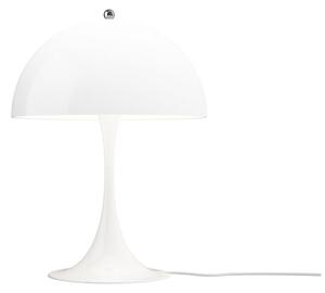 Louis Poulsen Επιτραπέζια λάμπα Panthella 320, λευκή, Ø 32 cm, E14, Λευκό, Σαλόνι / τραπεζαρία, Πλαστικό, σύγχρονο