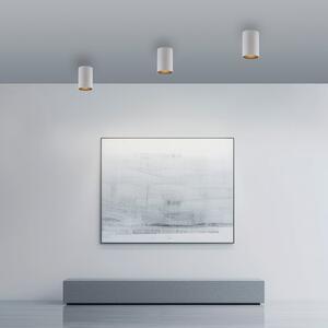 PURE LED φωτιστικό οροφής μπάνιου Point, λευκό, Ø 6 cm, μέταλλο, IP44, ρυθμιζόμενος, Λευκό, Μπάνιο, Μέταλλο, σύγχρονο