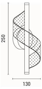 Απλίκα Τοίχου LED Eurolamp Silk 144-58008