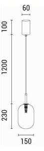 Φωτιστικό Οροφής Μονόφωτο Eurolamp Candy 144-24100