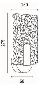 Απλίκα Τοίχου LED Eurolamp Volet 144-58015