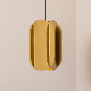 Opviq Κρεμαστό φωτιστικό Corner, χρυσό χρώμα, ύψος 35 cm, μέταλλο, E27, ρυθμιζόμενος, Χρυσό / Ορείχαλκου, Σαλόνι / τραπεζαρία, Μέταλλο, σύγχρονο