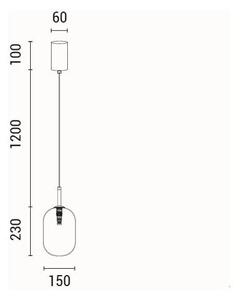 Φωτιστικό Οροφής Μονόφωτο Eurolamp Candy 144-24103