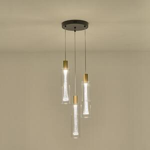 Φωτιστικό Οροφής Τρίφωτο LED Eurolamp Vial 144-15102