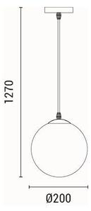 Φωτιστικό Οροφής Μονόφωτο Eurolamp Selini 144-24140