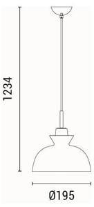 Φωτιστικό Οροφής Μονόφωτο Eurolamp Dignity 144-24138