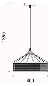 Φωτιστικό Οροφής Μονόφωτο Eurolamp Helios 144-32023