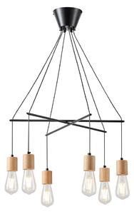 Φωτιστικό Οροφής Πολύφωτο Eurolamp Edison 144-30121