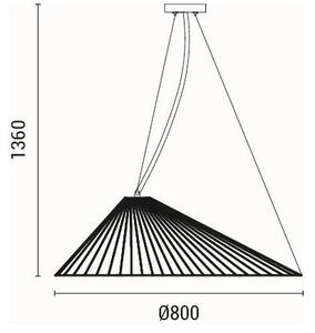 Φωτιστικό Οροφής Μονόφωτο Eurolamp Ray 144-46023