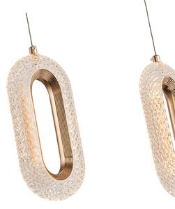 Φωτιστικό Οροφής Τρίφωτο LED Eurolamp Kriko 144-16061