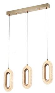 Φωτιστικό Οροφής Τρίφωτο LED Eurolamp Kriko 144-16061