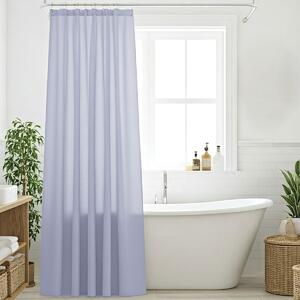 Κουρτίνα Μπάνιου (200x180) Με Κρίκους Das Home Bath 0804 Blue