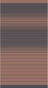 Πετσέτα Θαλάσσης (86x160) Melinen Stripes Brown