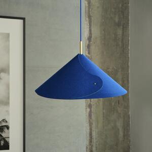 OSRAM Κρεμαστό φωτιστικό Decor Flip, μπλε, τσόχα, E14, ρυθμιζόμενο, ρυθμιζόμενος, Μπλε, Σαλόνι / τραπεζαρία, Ύφασμα / Κλωστοϋφαντουργία