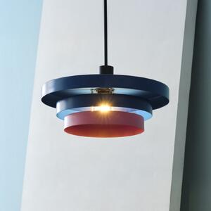OSRAM Κρεμαστό φωτιστικό Decor Layers, μπλε/ροζ, ατσάλι, E27, ρυθμιζόμενος, Μπλε, Κουζίνα, Μέταλλο, σύγχρονο