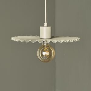 OSRAM Κρεμαστό φωτιστικό Decor Plissee, μπεζ, χάλυβας, E27, ρυθμιζόμενος, Μπεζ, Σαλόνι / τραπεζαρία, Μέταλλο, σύγχρονο