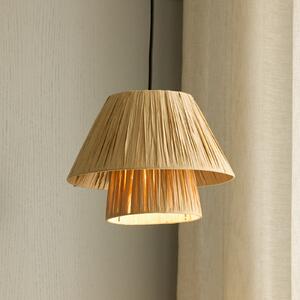 OSRAM Κρεμαστό φωτιστικό Decor Bamboo Paper Hat Ø 28 cm, μπαμπού, E27, ρυθμιζόμενος, Καφέ / Σκουριάς, Σαλόνι / τραπεζαρία, Μπαμπού, Εξοχική κατοικία / Ρουστίκ