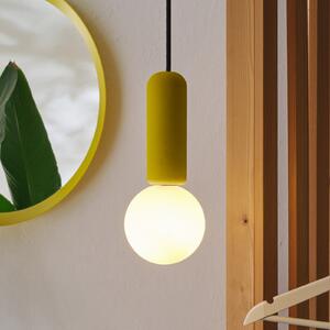 OSRAM Κρεμαστό φωτιστικό Decor Concrete Mic, κίτρινο, σκυρόδεμα, G9, ρυθμιζόμενος, Κίτρινο, Σαλόνι / τραπεζαρία, Σκυρόδεμα, σύγχρονο
