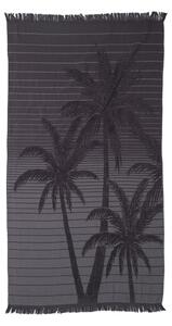 Πετσέτα Θαλάσσης - Παρεό (90x170) Anna Riska Miami Dark Grey