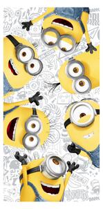 Παιδική Πετσέτα Θαλάσσης (70x140) Viopros Minions 47 320gsm