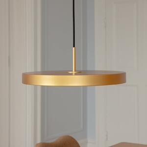 UMAGE LED κρεμαστό φωτιστικό Asteria Medium, χρώμα ορείχαλκου Ø 43 cm, ρυθμιζόμενος, Χρυσό / Ορείχαλκου, Σαλόνι / τραπεζαρία, Μέταλλο, σχεδιασμός