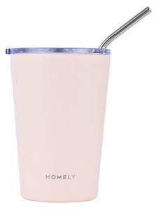 Ποτήρι Θερμός 400ml Homely Rose Quartz 01-32678