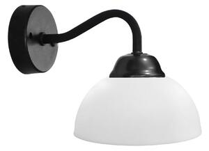 Απλίκα Τοίχου Heronia Sfera Black/White 31-1357