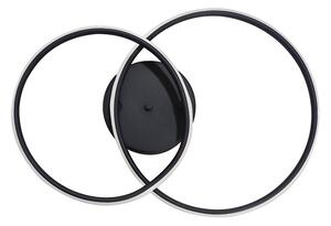 Φωτιστικό Οροφής LED 3 CCT Heronia Libra Black 01-0370