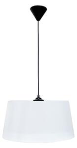 Φωτιστικό Οροφής Μονόφωτο Heronia Drum Black/White 35-0079
