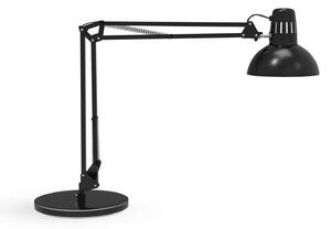 Maul Λάμπα γραφείου LED MAULstudy, μαύρη, ατσάλι, 49 cm, E27, Μαύρο, Μελέτη / Γραφείο, Μέταλλο