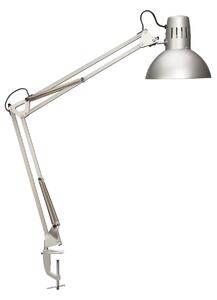Maul Λάμπα LED MAULstudy, ασημί, χάλυβας, ύψος 44 cm, Μεταλλικό, Μελέτη / Γραφείο, Μέταλλο, Τραπέζι Γραφείο