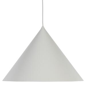 TK Lighting Κρεμαστό φωτιστικό Cono, 1 λάμπα, Ø 50 cm, μπεζ, E27, ρυθμιζόμενος, Μπεζ, Σαλόνι / τραπεζαρία, Μέταλλο, σύγχρονο
