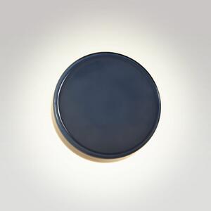 MARSET LED απλίκα Caramel, μπλε, Ø 28 cm, TRIAC, γυαλί, ρυθμιζόμενος, Μπλε, Σαλόνι / τραπεζαρία, Γυαλί, σχεδιασμός