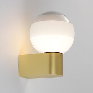 MARSET LED απλίκα Dipping Light A1, λευκό/χρυσό, ρυθμιζόμενος, Χρυσό / Ορείχαλκου, Σαλόνι / τραπεζαρία, Μέταλλο, σχεδιασμός, Σφαίρα