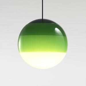 MARSET LED κρεμαστό φωτιστικό Dipping Light Ø 13 cm πράσινο, ρυθμιζόμενος, Πράσινο, Σαλόνι / τραπεζαρία, Γυαλί, σχεδιασμός, Σφαίρα