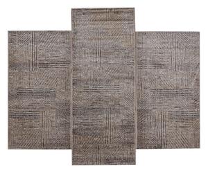Χαλιά Κρεβατοκάμαρας (Σετ 3τμχ) Polcarpet Giza Cairo 44002 Brown
