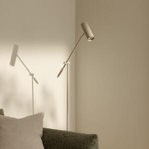 Globen Lighting Φωτιστικό δαπέδου Hubble READ, μπεζ, μέταλλο, Μπεζ, Σαλόνι / τραπεζαρία, Μέταλλο, Σκανδιναβικό, Μόνιμη σκιά