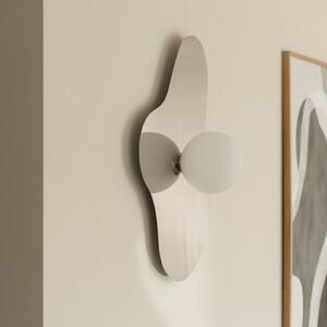 Globen Lighting Φωτιστικό τοίχου ILLUSION, χρώμιο, γυαλί, 60 cm, Γκρι, Σαλόνι / τραπεζαρία, Γυαλί, σύγχρονο