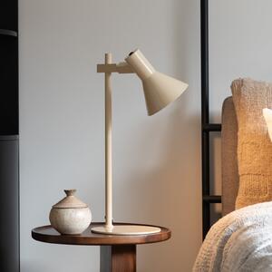 IT´S ABOUT ROMI It's about RoMi Επιτραπέζια λάμπα Stavanger, μπεζ, ύψος 51 cm, Μπεζ, Μελέτη / Γραφείο, Μέταλλο, Σκανδιναβικό