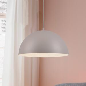 Schöner Wohnen Κρεμαστό φωτιστικό Ali Sandbrise, σίδερο, Ø 38cm E27, ρυθμιζόμενος, Μπεζ, Σαλόνι / τραπεζαρία, Μέταλλο, Σκανδιναβικό
