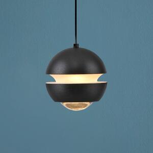Schöner Wohnen Κρεμαστό φωτιστικό LED Lini, μαύρο, 1 φως, 3.000K, Μαύρο, Σαλόνι / τραπεζαρία, Πλαστικό, σύγχρονο