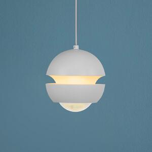 Schöner Wohnen Κρεμαστό φωτιστικό LED Lini, λευκό, 1 φως, 3.000 K, Λευκό, Σαλόνι / τραπεζαρία, Πλαστικό, σύγχρονο
