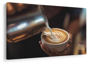 Πίνακας σε καμβά latte art σε φλιτζάνι