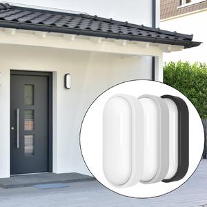 MEGATRON LED εξωτερικός φωτισμός τοίχου Zella Neo XL αισθητήρας, γκρι, IP54, ρυθμιζόμενος, Γκρι, Διάδρομος, Πλαστικό