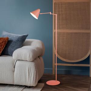Trio Lighting Φωτιστικό δαπέδου Cosima, αποικί, ύψος 126 cm, μέταλλο, Πορτοκαλί, Σαλόνι / τραπεζαρία, Μέταλλο, σύγχρονο