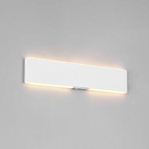 Trio Lighting LED-Ακουστική-Λάμπα-Τοίχου-Conchita,-Πλάτος-32-cm, Λευκό, Μέταλλο, CCT, ρυθμιζόμενος, Λευκό, Σαλόνι / τραπεζαρία, Μέταλλο, σύγχρονο