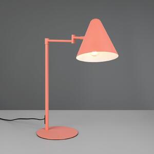 Trio Lighting Επιτραπέζιο φωτιστικό Cosima, βερίκοκο, ύψος 50 cm, μέταλλο, Πορτοκαλί, Σαλόνι / τραπεζαρία, Μέταλλο, σύγχρονο